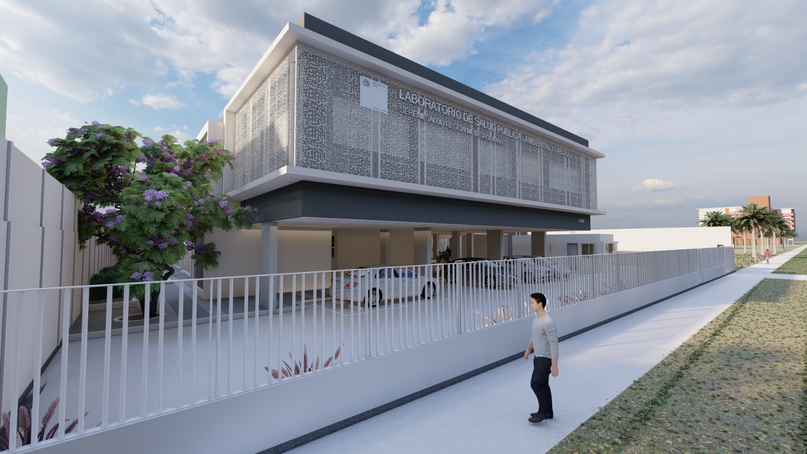 Renderizado exterior de proyecto SK
