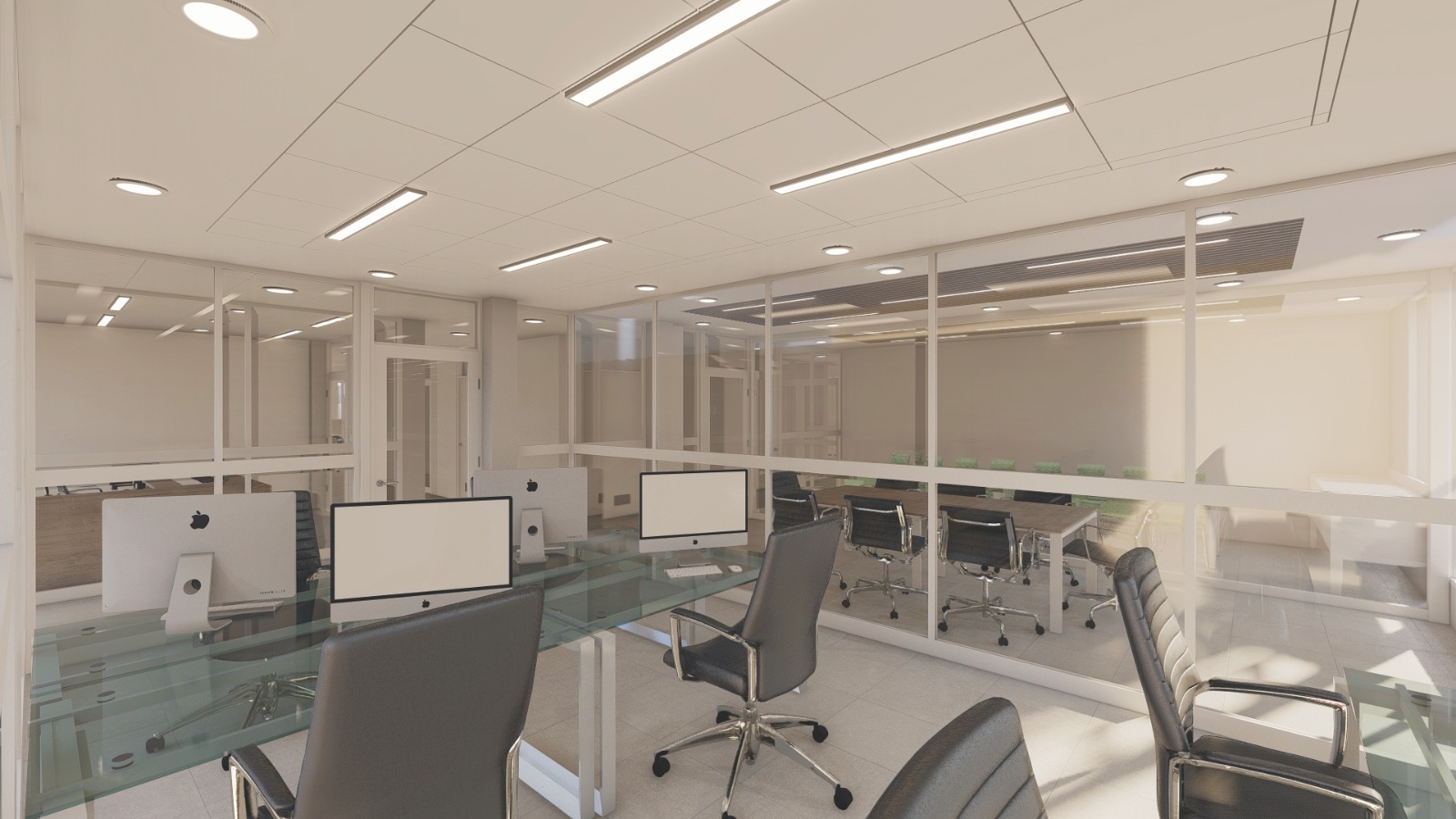 Renderizado interior de proyecto SK