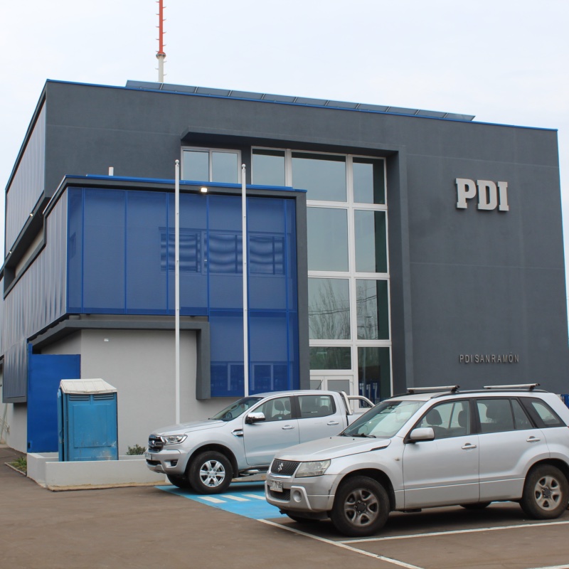 Fachada de la 29ᵃ Comisaría de Carabineros de Chile.